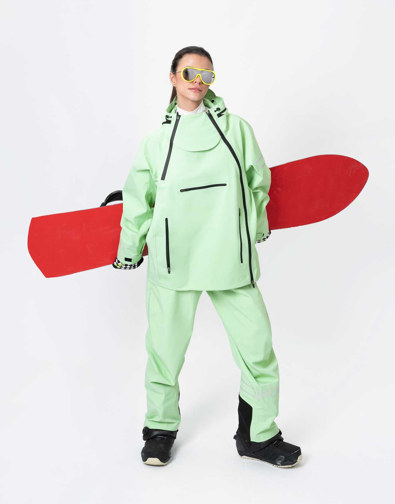 Shell Jacket Waterproof Samurai Lime