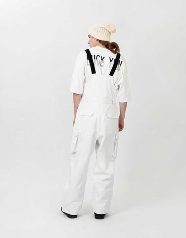 Bib Pants Waterproof Master White