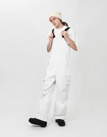 Bib Pants Waterproof Master White