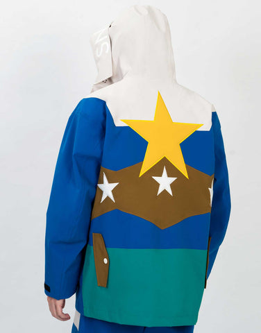 Jacket Waterproof A Star Born Blue